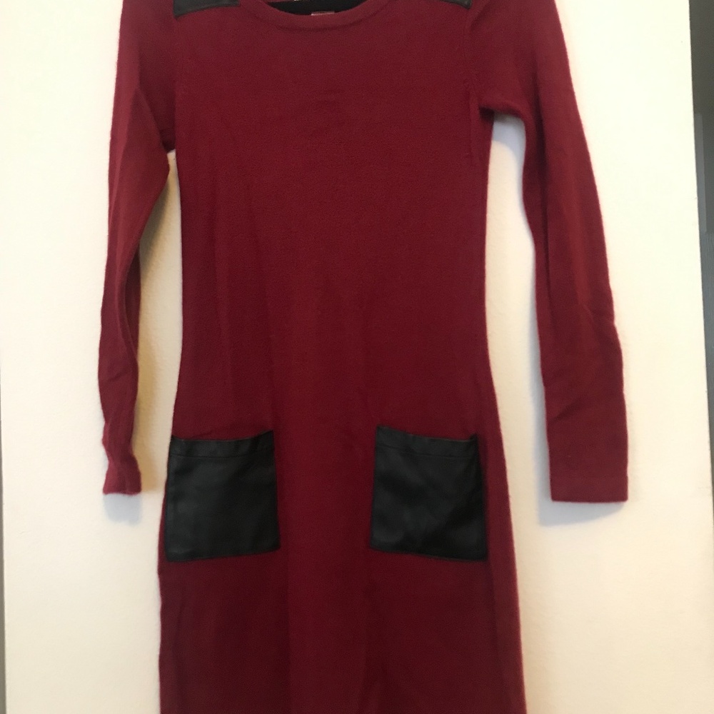 Women's Dress, Color Red/Black, Small
